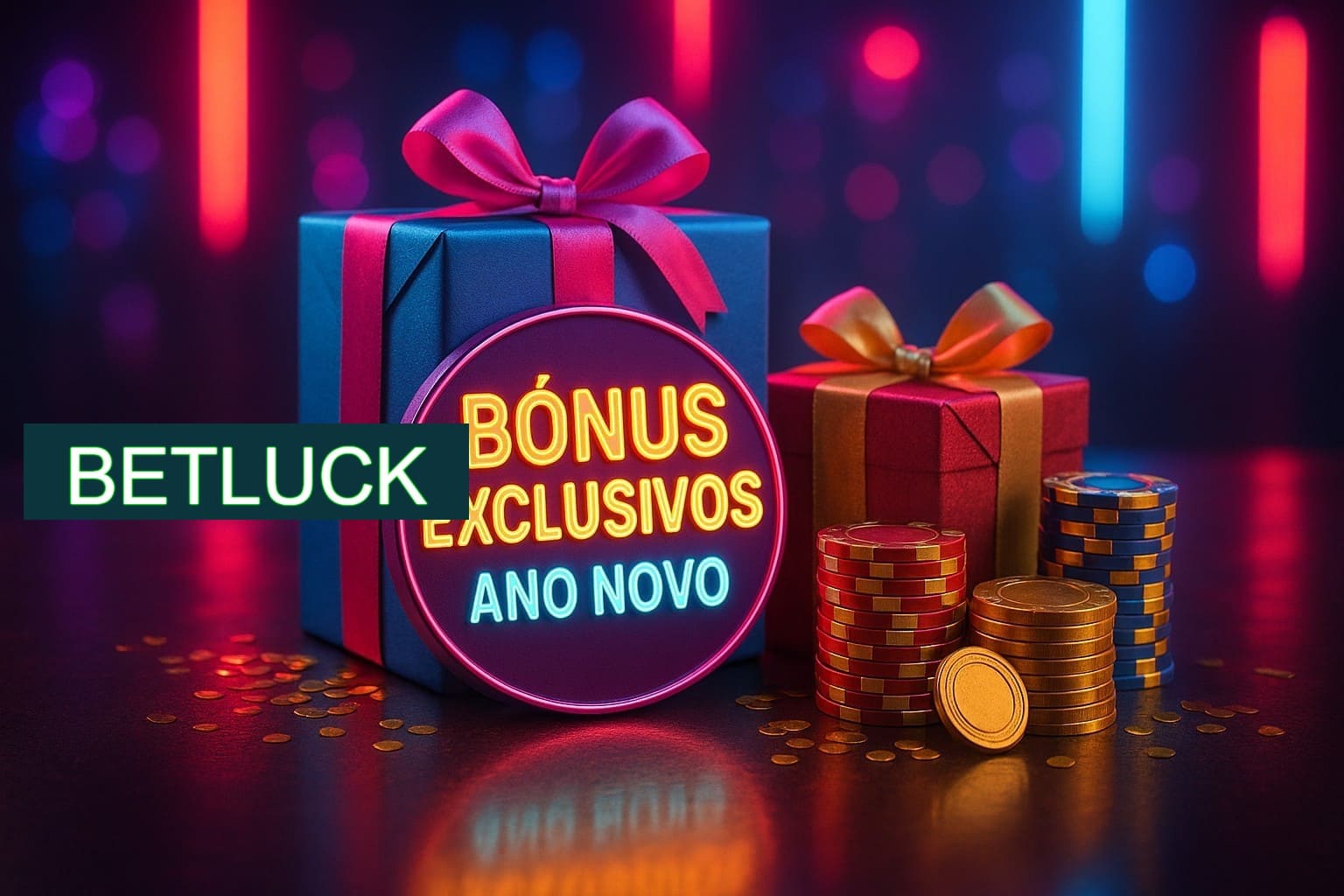 Promoções de Ano Novo no BETLUCK